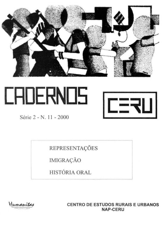 					View Vol. 11 (2000): Cadernos CERU Série 2 Volume 11
				