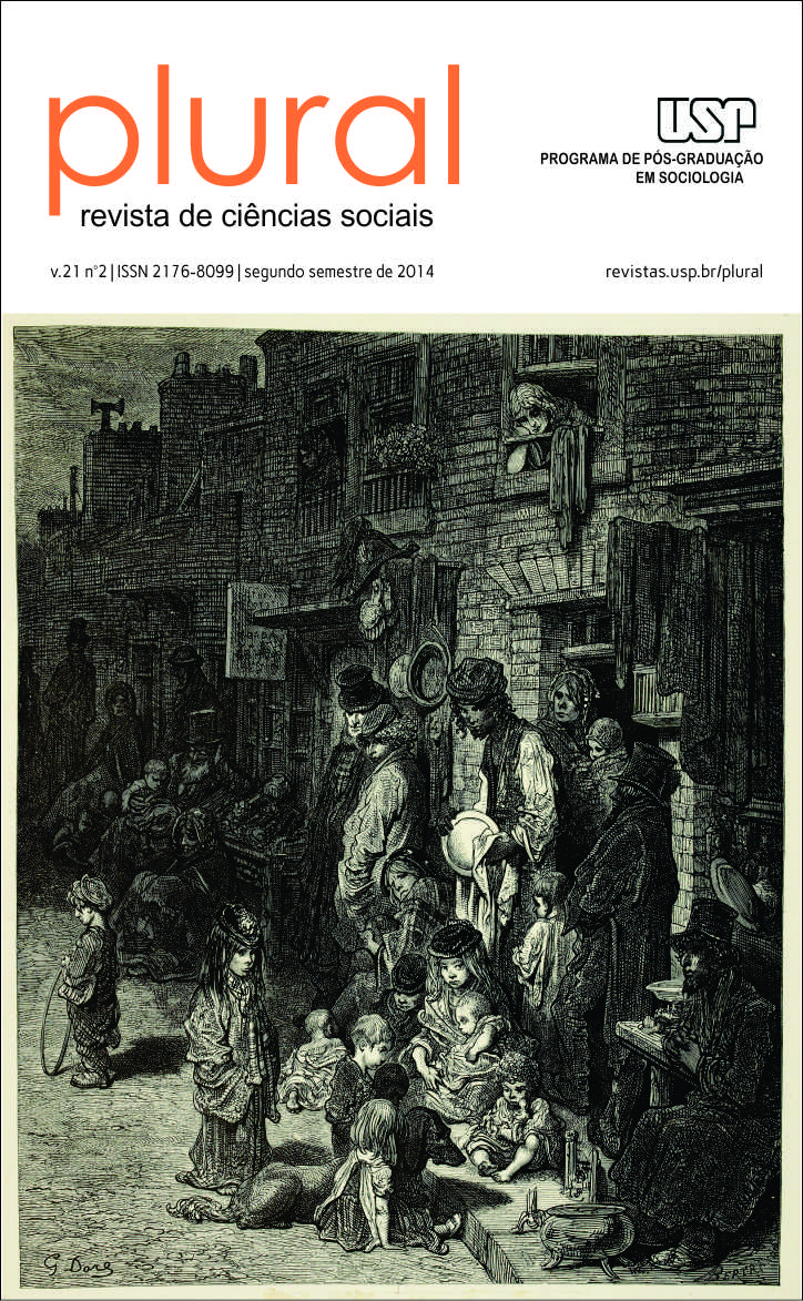 					View Vol. 21 No. 2 (2014): Classes Sociais: estudos sobre desigualdades, estilos de vida e padrões de sociabilidade
				