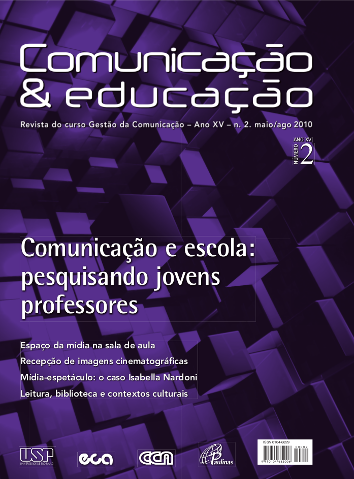 					View Vol. 15 No. 2 (2010): Comunicação e escola: pesquisando jovens professores
				