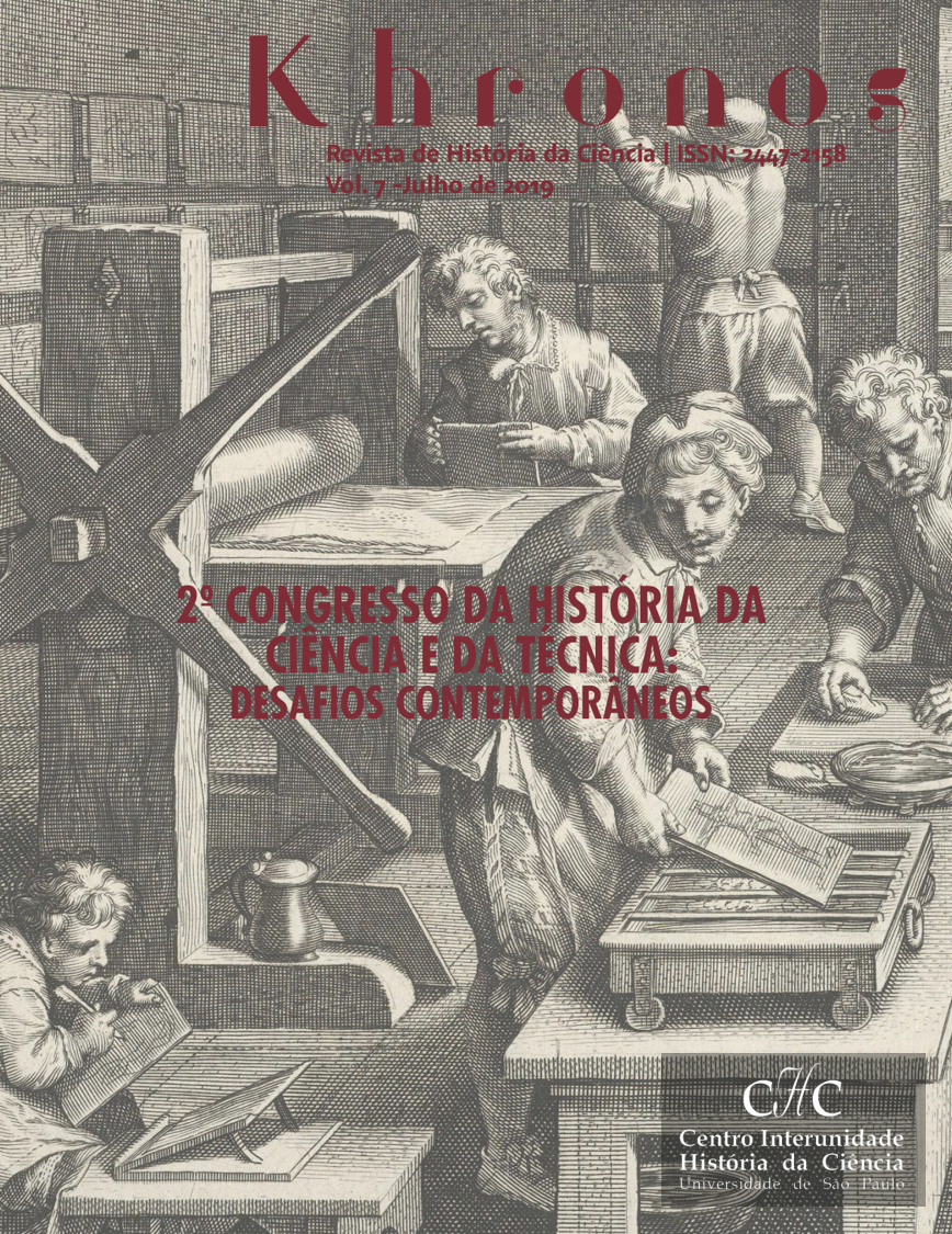 					View No. 7 (2019): Dossier "2nd Congress of History of Science and Technique"
				