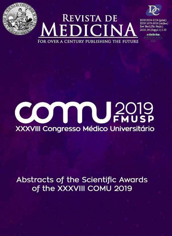 					Visualizar v. 98 n. Suppl (2019): Abstracts of the Scientific Awards of the XXXVIII COMU 2019
				